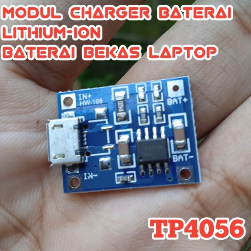 MODUL CHARGING MODUL CHARGER BATERAI 18650 BATERAI LAPTOP