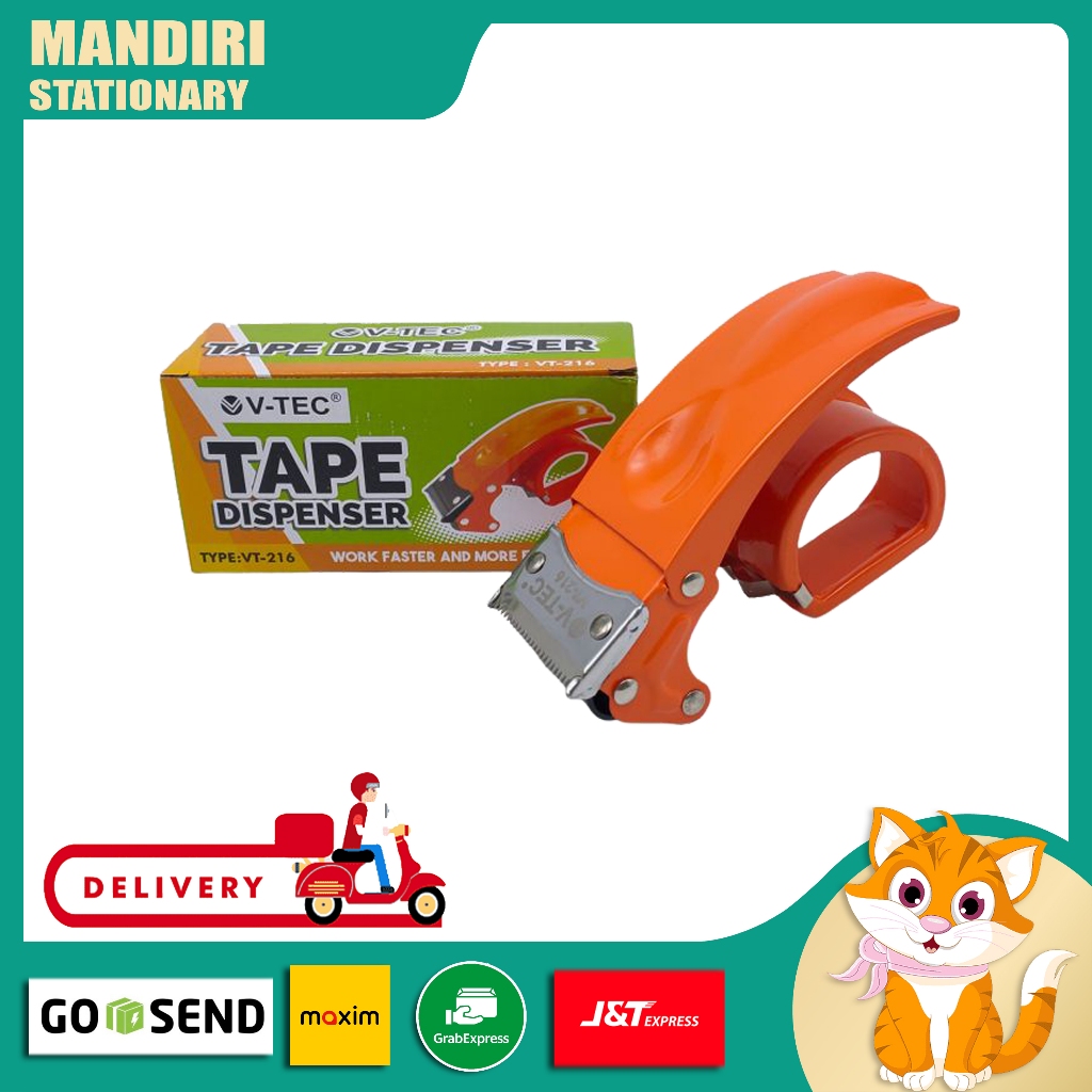 

Tape Dispenser Isolasi / Lakban V-Tec