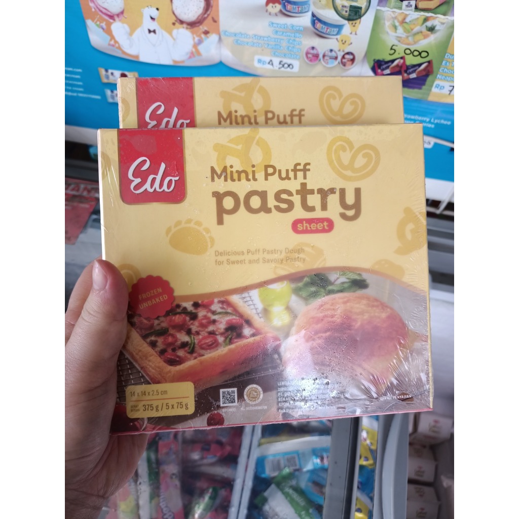 

EDO MINI Puff Pastry sheet 375gr (INSTANT)