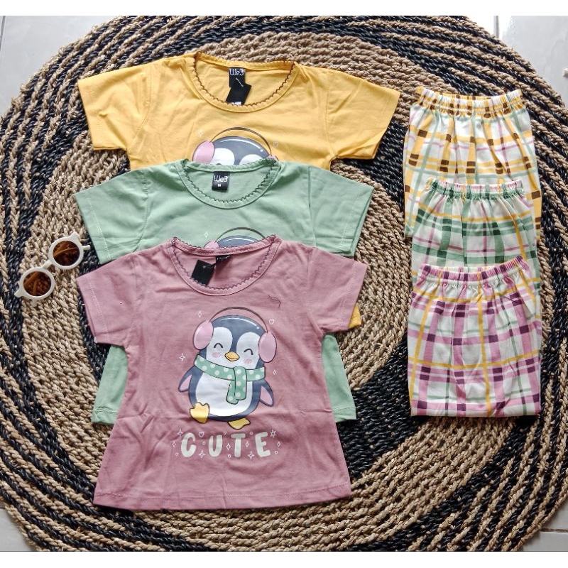 SETELAN PENDEK ANAK PEREMPUAN BY WE3