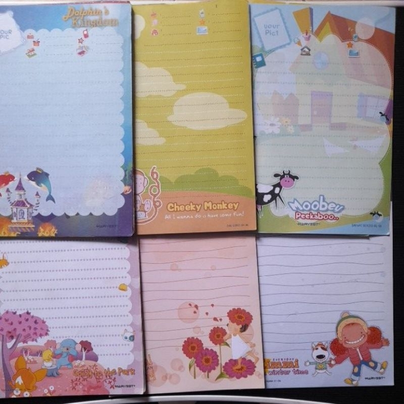 

[Harga Satu Series : 4/6pcs] Loose Leaf Binder Harvest