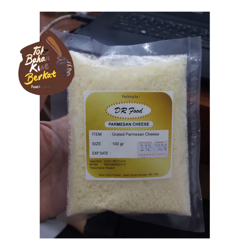 

KEJU PARMESAN BUBUK DR FOOD 100 GR / GRATED PARMESAN ITALIAN CHEESE