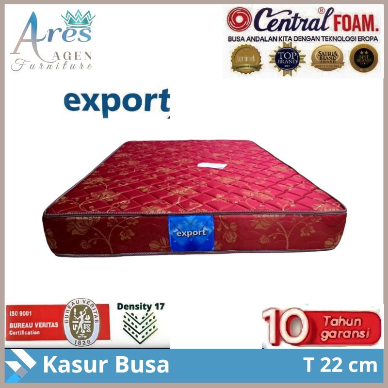 Kasur busa Central foam export tinggi 22 cm / kasur busa central no 2 160x200 termurah