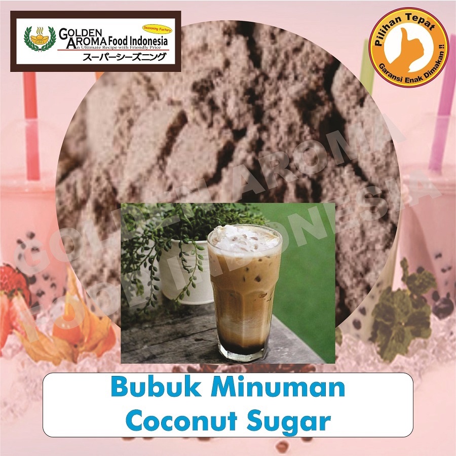 

Bubuk Minuman Gula Kelapa 500gr Serbuk Coconut Sugar 500 gr Drinking Powder Aren Palm Brown Sugar