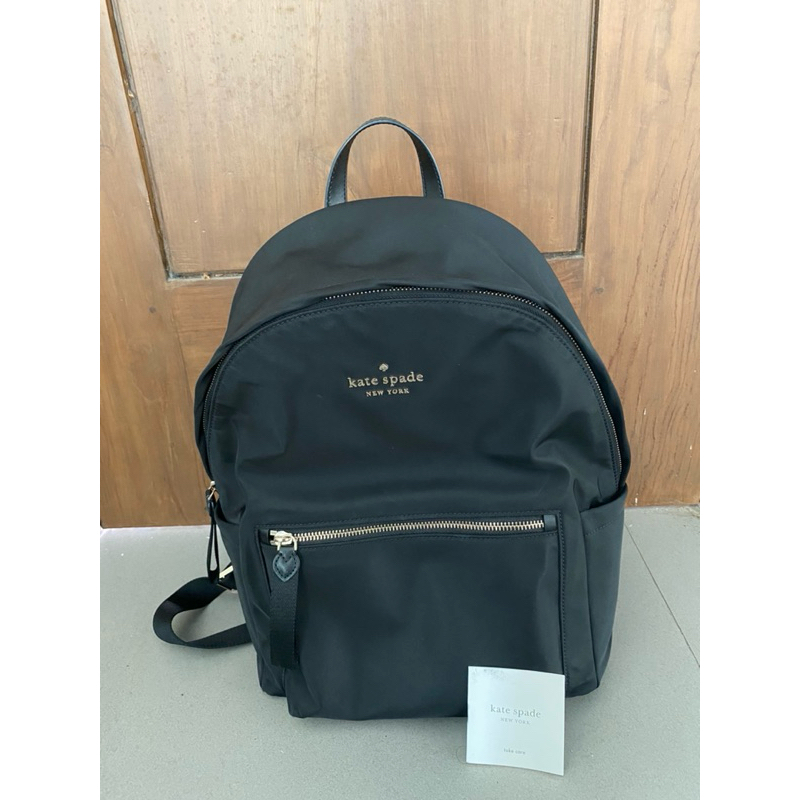 Preloved Kate Spade Chelsea Backpack Large Black