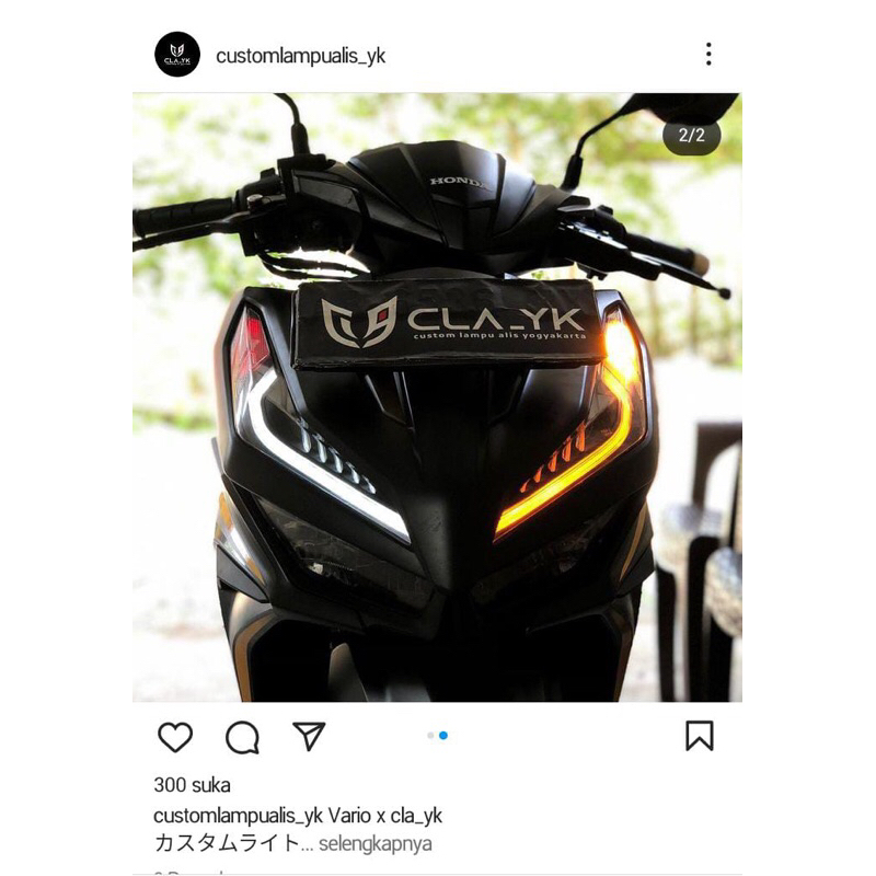 LAMPU ALIS DRL RUNNING VARIO LED NEW tanpa devil