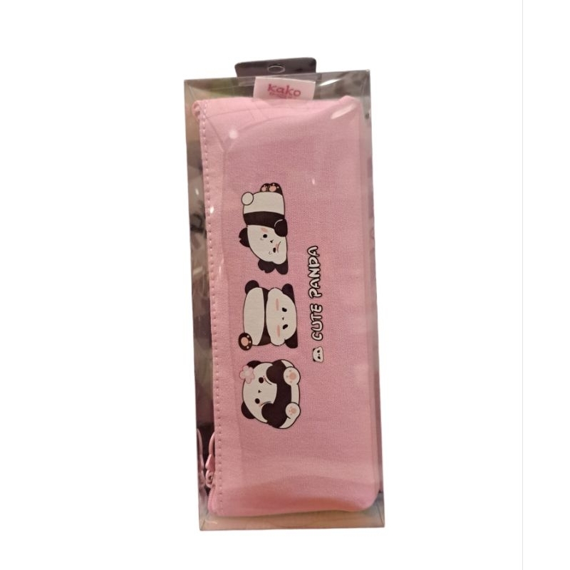 

Gramedia World BSD - Cute Panda Trapezoid Pencase Pink