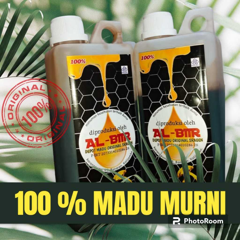 

Madu Asli Murni 1kg Nektar Akasia Sumatra 100% Alami Pure Natural Raw Honey