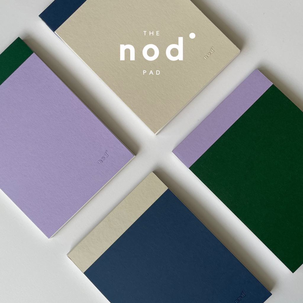 

The Nod Pad | Blank Notepad | A6 Memopad | Minimal Notes