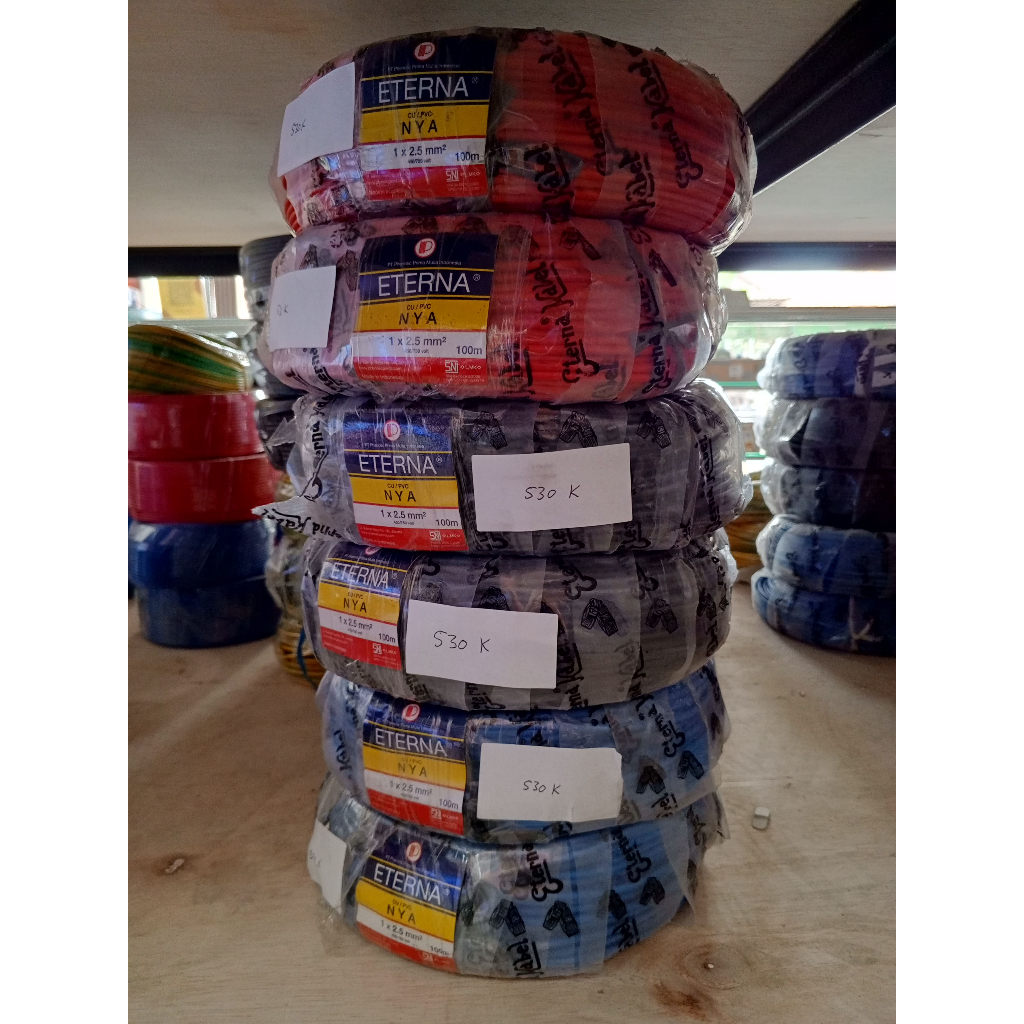 Kabel Listrik NYA ETERNA 100 m Cable Kawat Engkel Tunggal