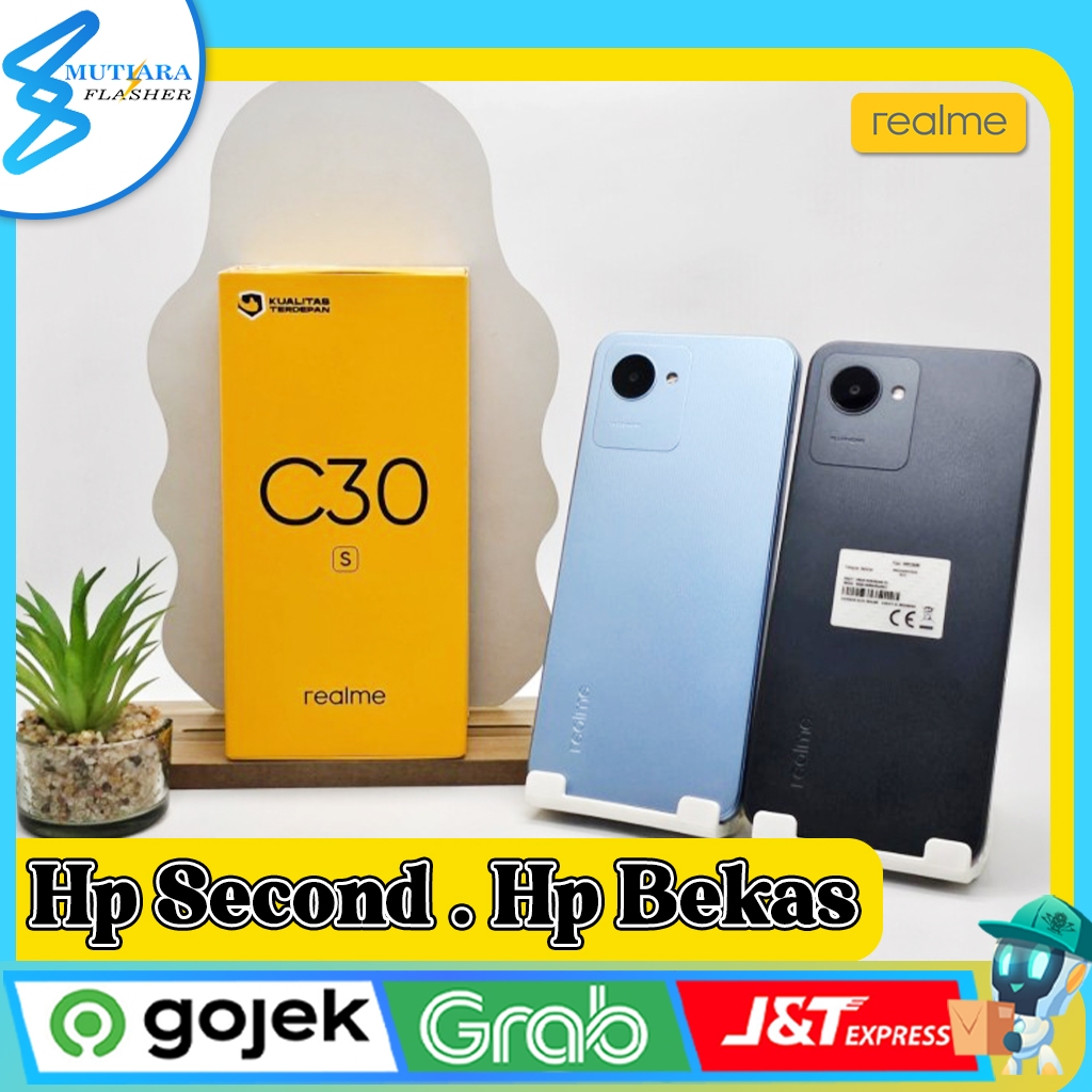 Realme C30S Ram 3/32GB | Ram 4/64GB Second Original