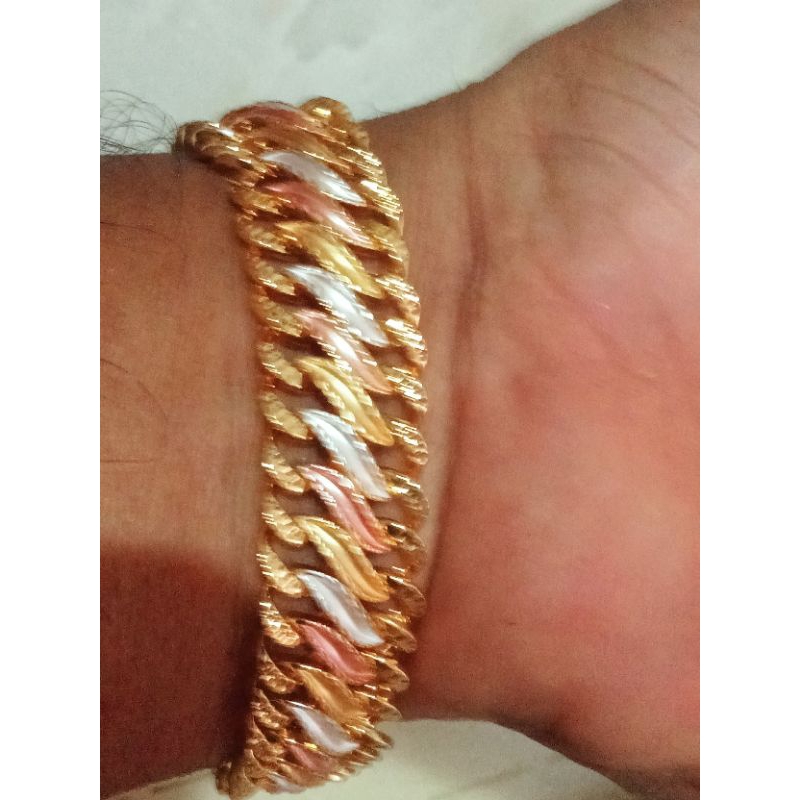 gelang kendari lapis emas