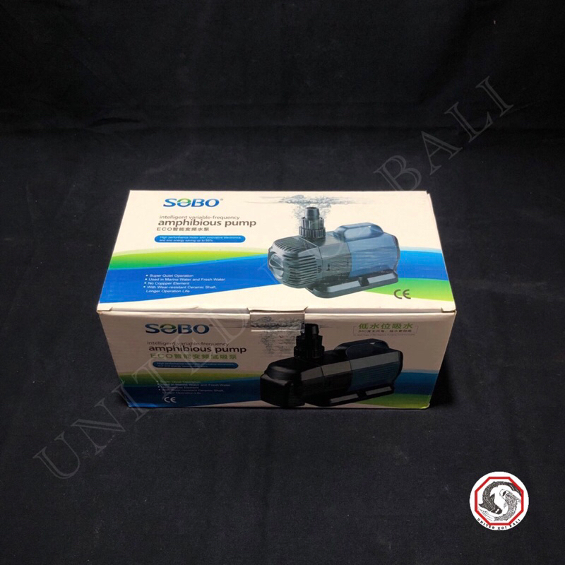 MESIN POMPA CELUP KOLAM IKAN - SOBO BO 4800 KOLAM IKAN KOI