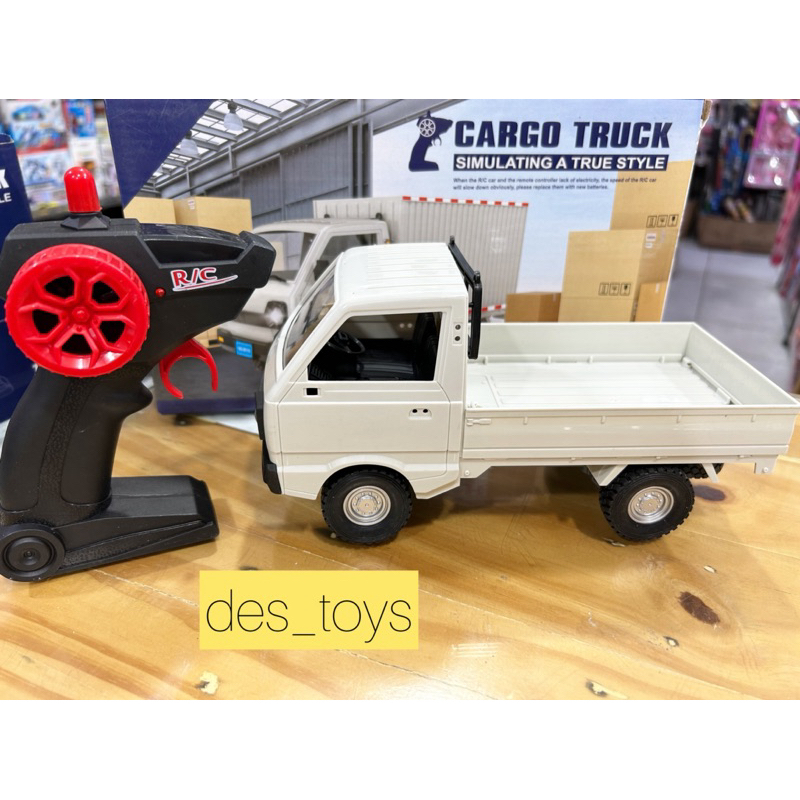 MAINAN ANAK MOBIL REMOT TRUCK PICKUP RC MOBIL PICKUP SUZUKI CARRY CHARGE CAS
