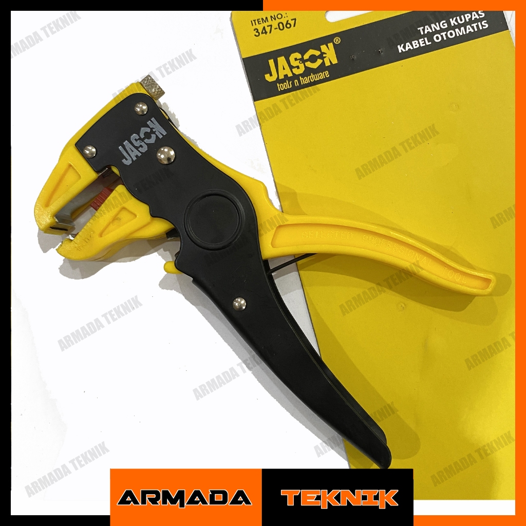 Tang Kupas Kabel Otomatis / Tang Kupas Potong Kabel Otomatis Model F JASON