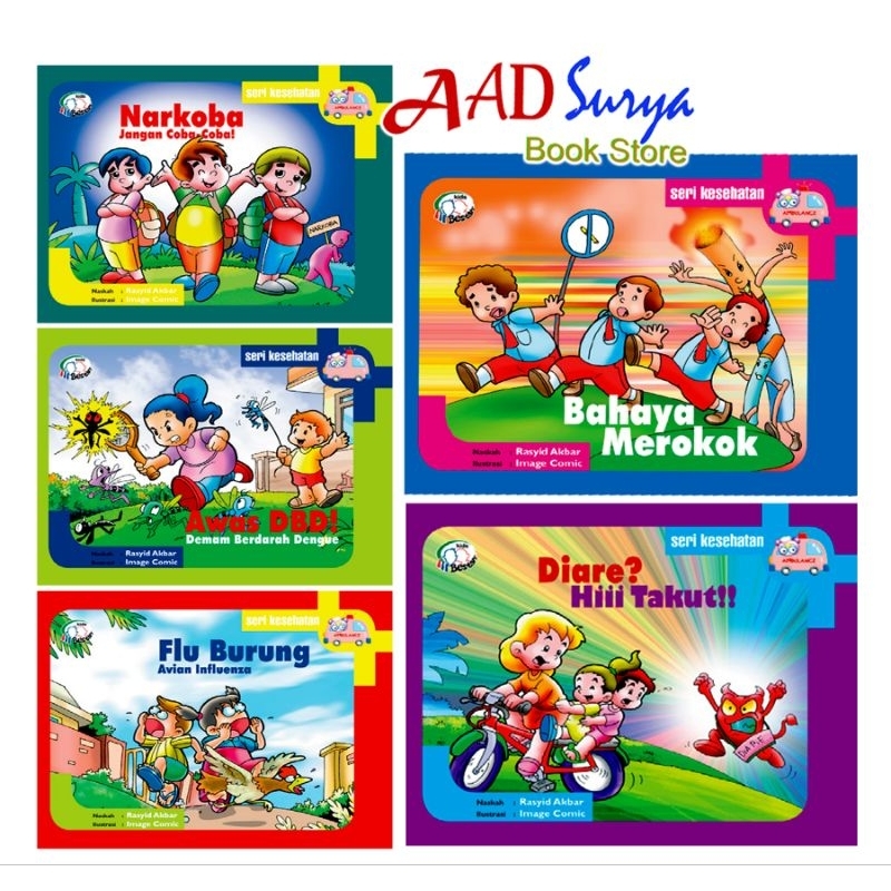 buku cerita anak - seri kesehatan anak - bestari kids