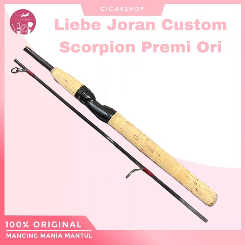 cicakshop88 Liebe Joran custom scorpion 6-14lbs shimano