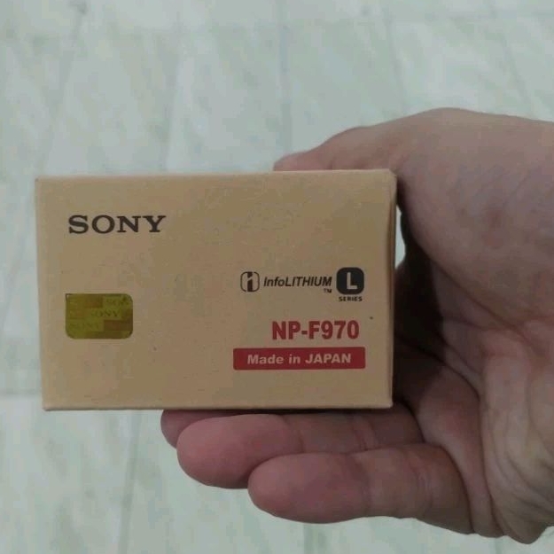 Sony NP-F970 Baterai Original For Sony Nx100 , MC2500 ,NX200