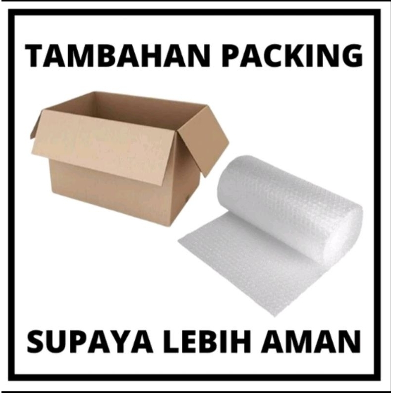 

Tambahan Bubble Packaging Extra Aman Bungkus Kado Hadiah Wrap