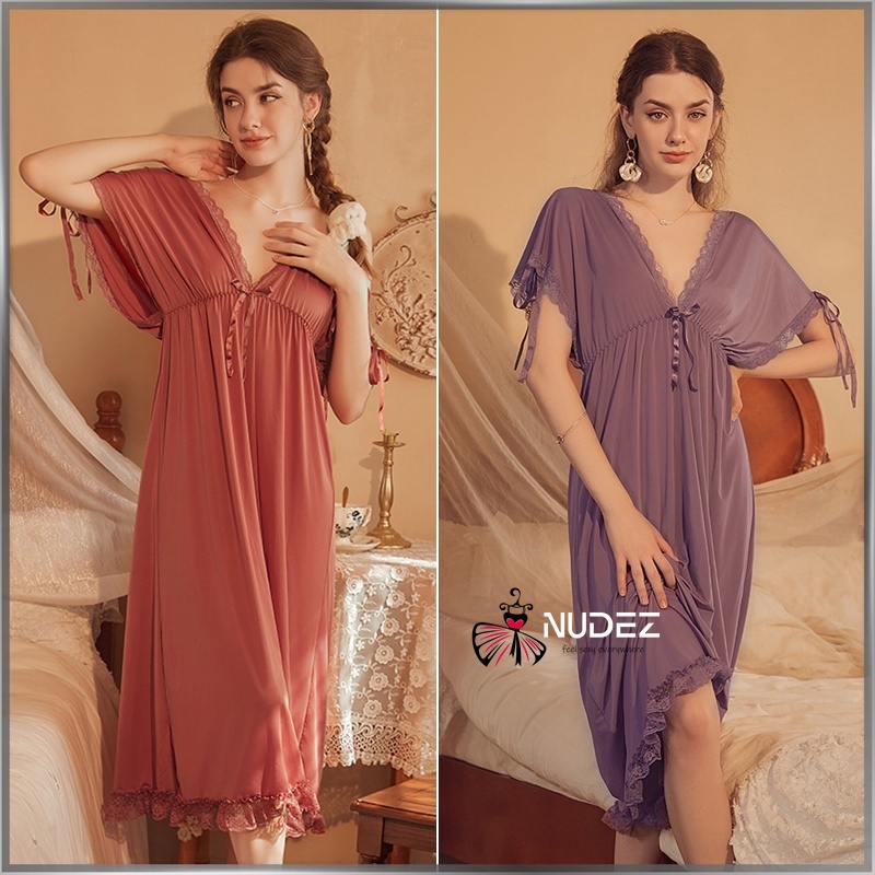 Baju Tidur Daster Kekinian Wanita Dewasa Sexy Bahan Dress Premium N1889  / Baju Dinas Malam Hot Seks