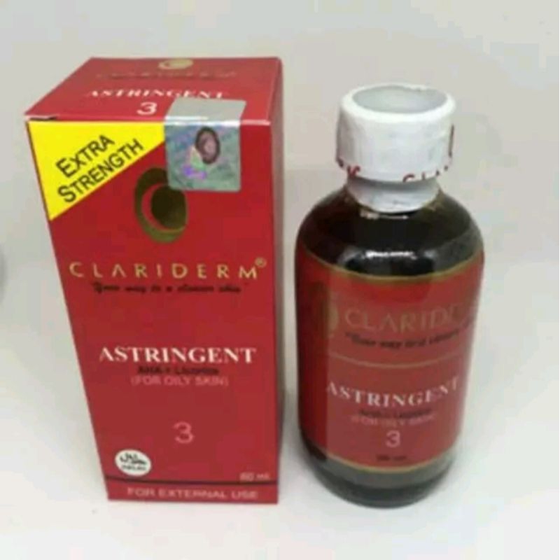 TONER CLARIDERM ORIGINAL 100% ASLI ISI ADA CRYSTALNYA