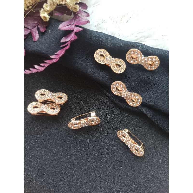 Bros Kristal /Bros dagu/bros kerudung/ bross mini