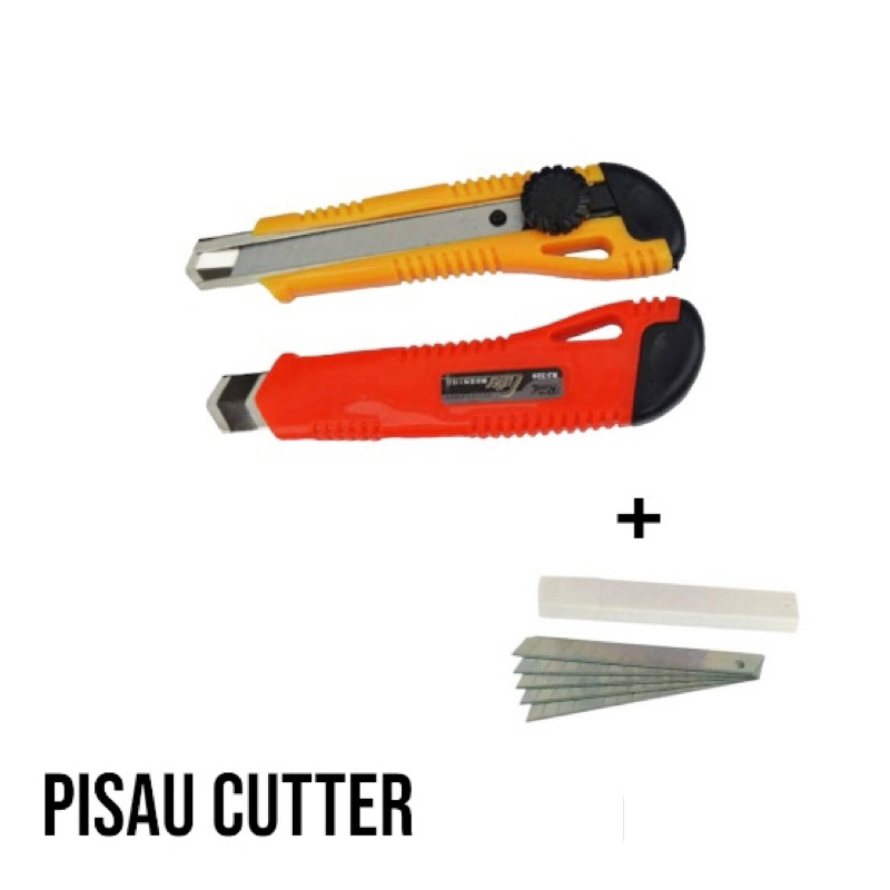 

PISAU CUTTER + ISI CUTTER BAGUS