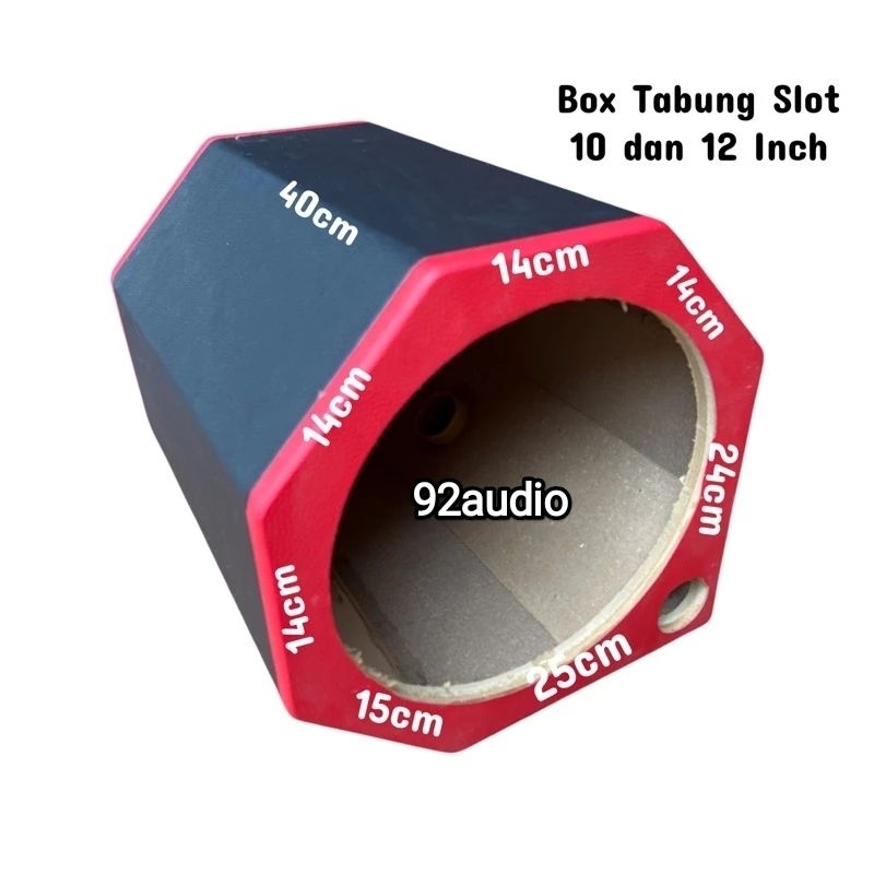 Box Subwoofer 8 inch 10 inch 12 inch model Tabung bahan lapis Vinyl High Quality