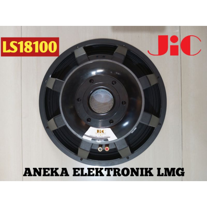 SPEAKER JIC LS18100-18 INCH PRODUK ASLI ORIGINAL