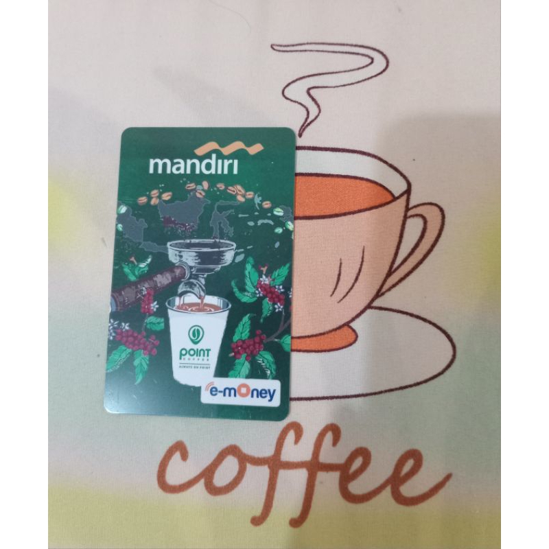 Emoney POINT COFFEE  by mandiri