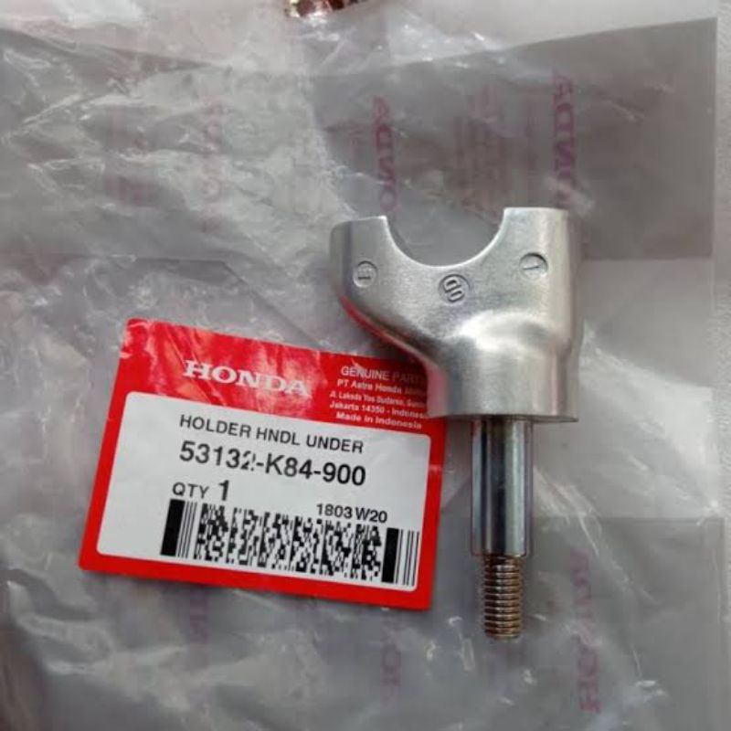 DUDUKAN PANGKON STANG SETIR STIR CRF 150 L CRF150L REISER RAISER HOLDER STIR CRF 150L 53132-K84-900 