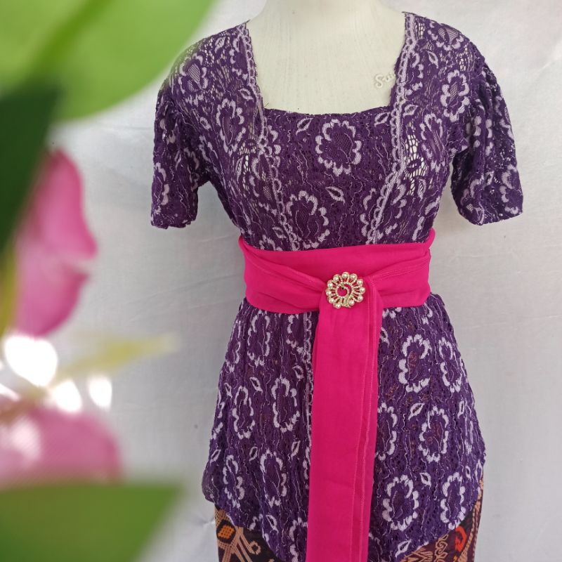 kebaya brukat kebaya lengan pendek kebaya kondangan