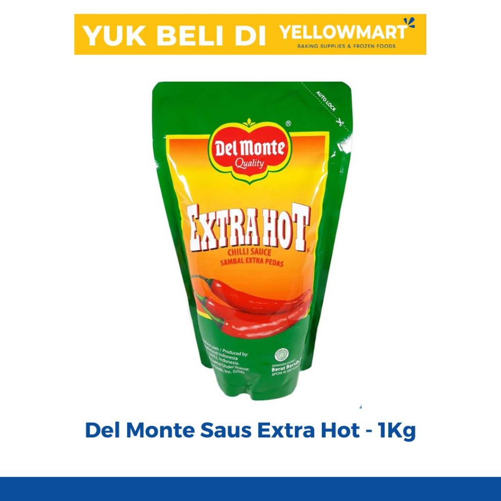 

Del Monte Saus Extra Hot - 500gr