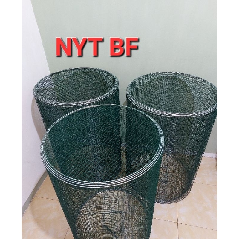 SANGKAR POLIER UMBARAN BURUNG MODEL BULAT SLEDING