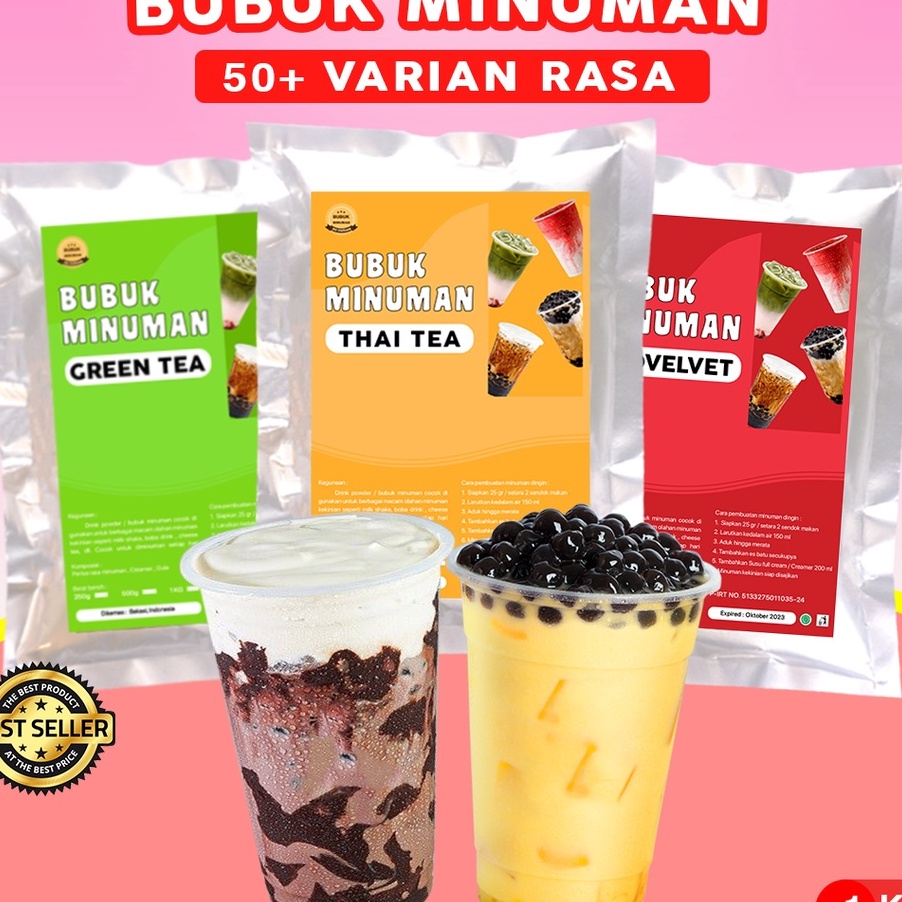 

Terlaris BUBUK MINUMAN RASA 1KG SERBUK MINUMAN RASA BUBUK MINUMAN ANEKA RASA BUBUK MINUMAN KEKINIAN