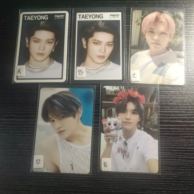 OFFICIAL Taeyong NCT Photocard.