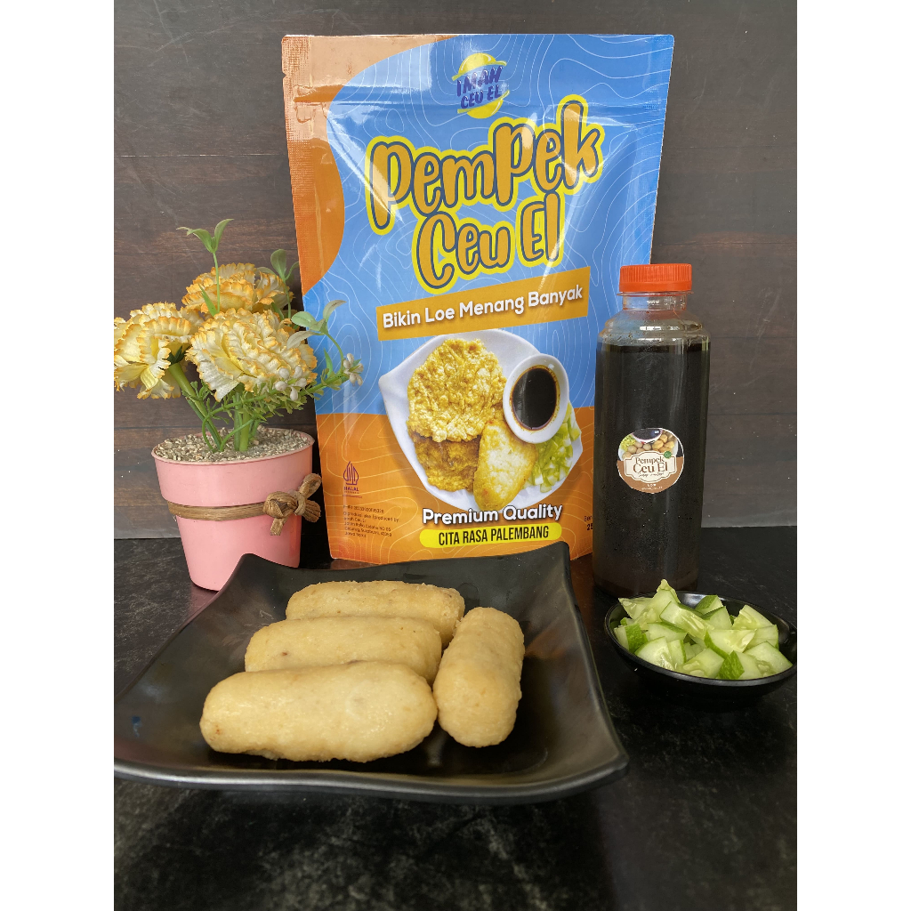 

Pempek Ceu El Paket 2 (6 Pcs), Sertifikasi Halal & PIRT.
