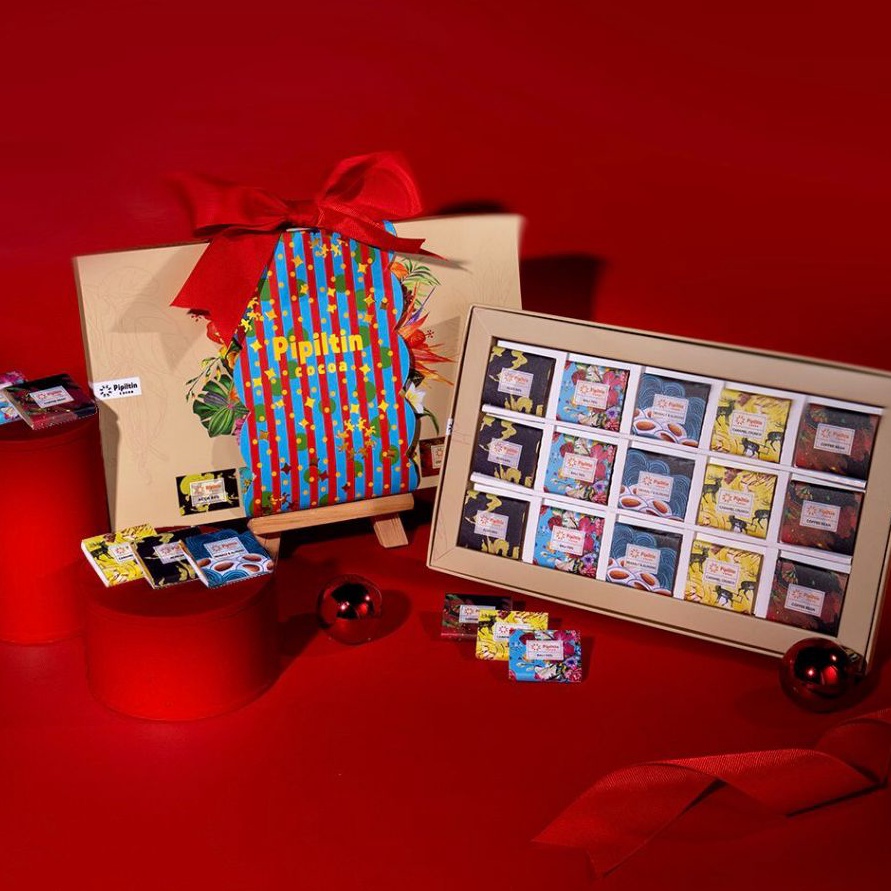 

D2289 Pipiltin Cocoa Chocolate Chocolate Gift Box Diversity 15 x 5gr