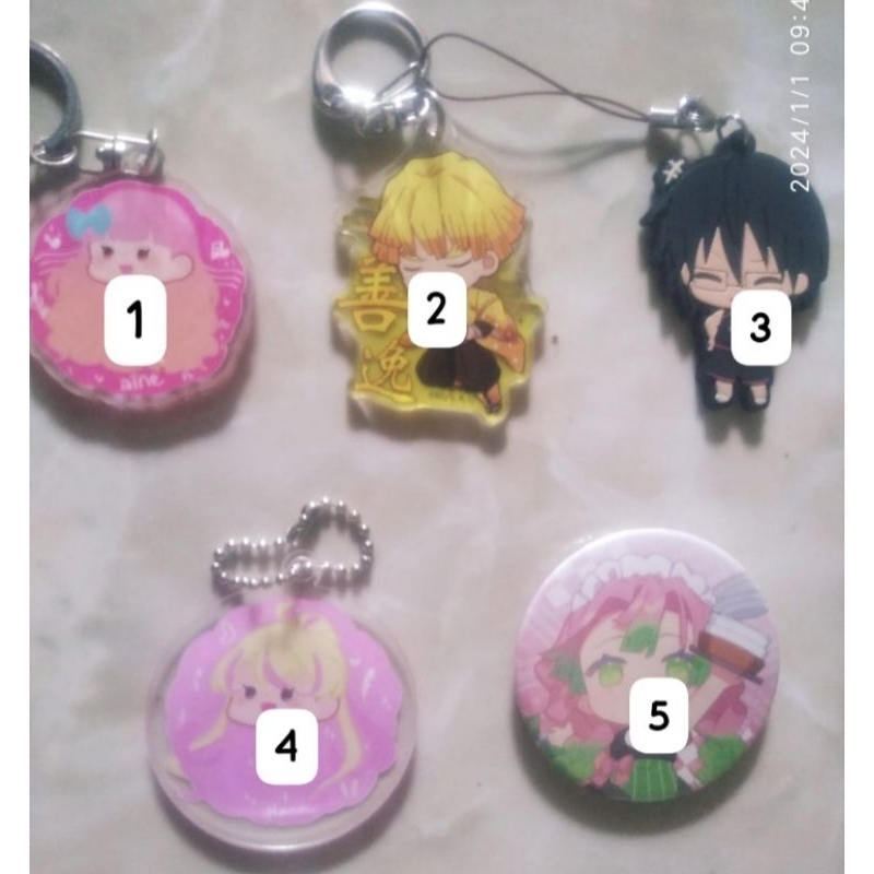 JUAL MERCH ANIME  AIKATSU, KIMETSUNOYOIBA