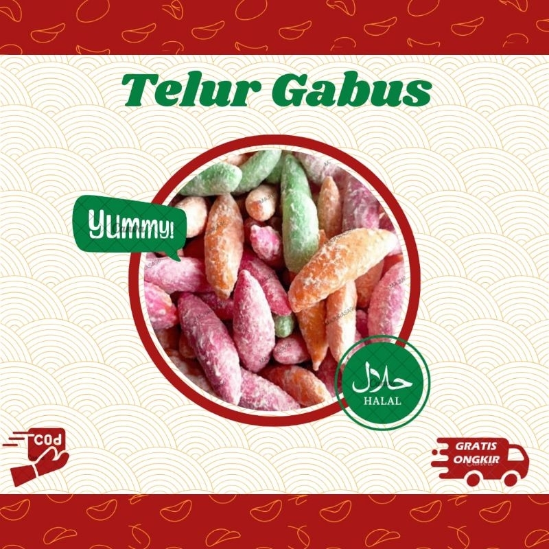 

roti telur gabus manis 200gr