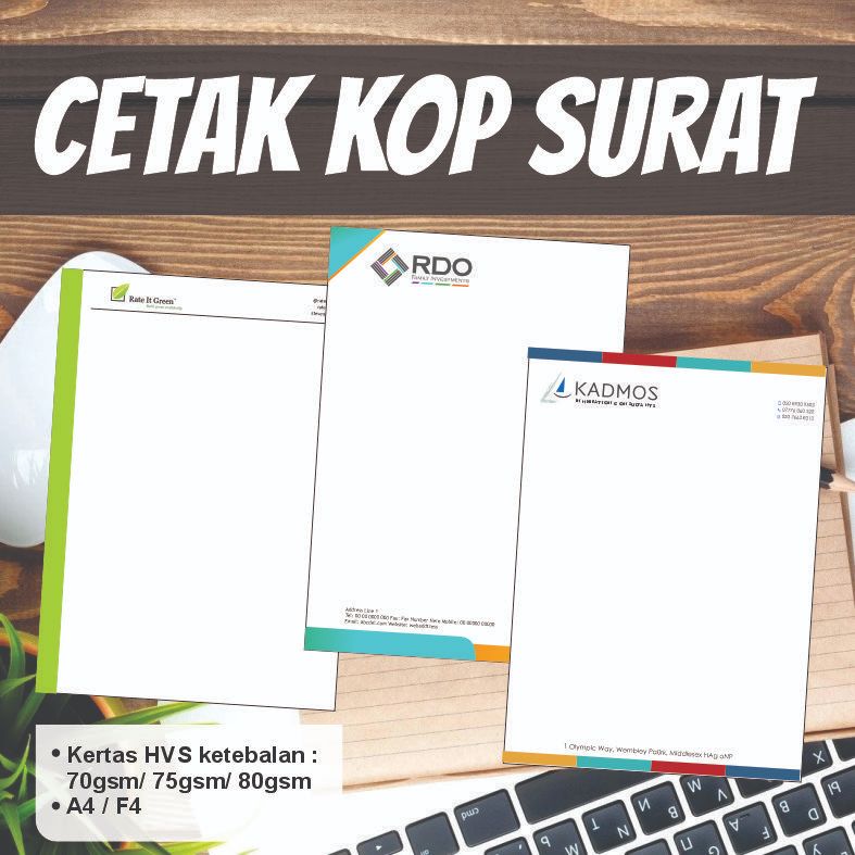 

TERMURAHHH CETAK CEPAT KOP SURAT A4/ F4