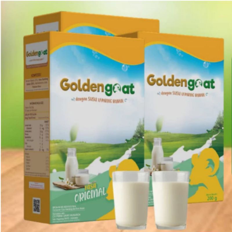 

GOLDEN GOAT 100% ORIGINAL SUSU MURNI KAMBING ETAWA