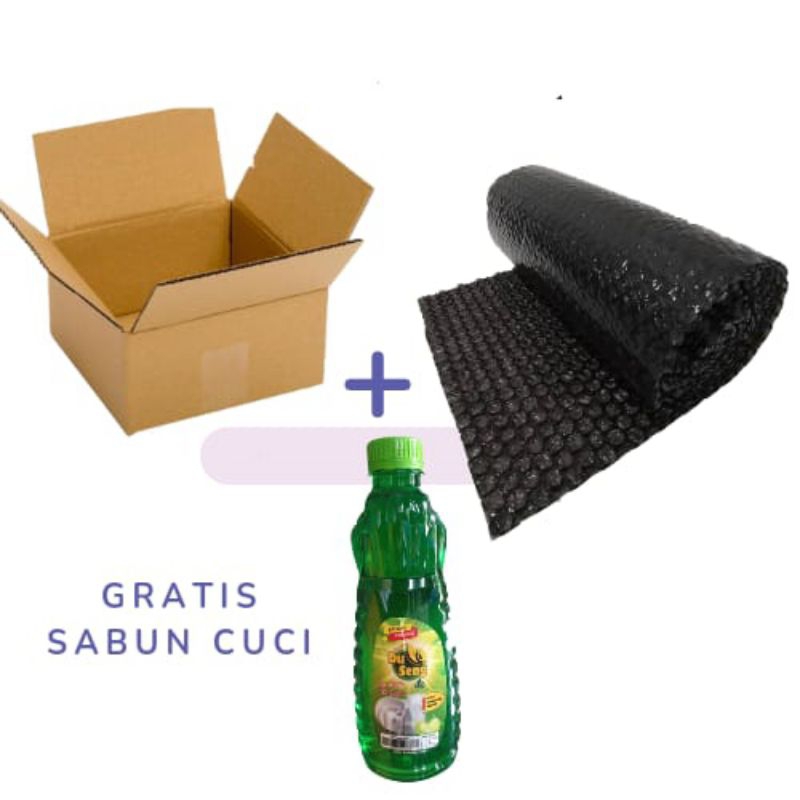 

Tambahan packing dus plus buble wrap