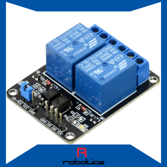 Relay module 2 channel arduino compatible