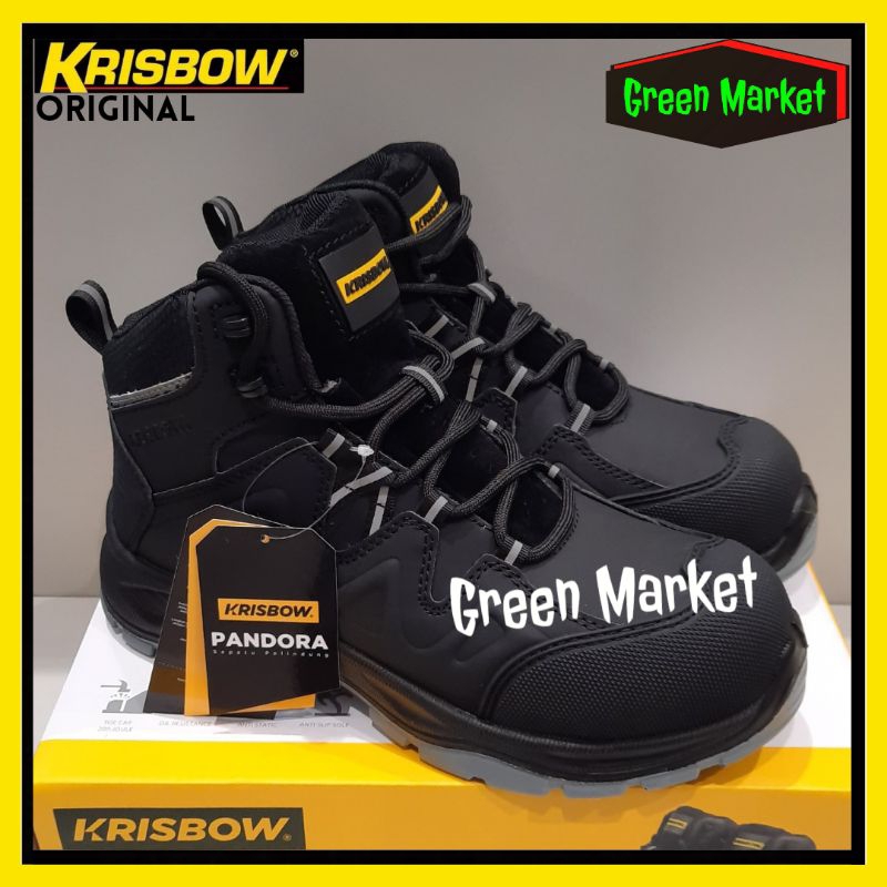 Sepatu Safety Krisbow PANDORA 6 inch || Safety Shoes Krisbow PANDORA 6 inch