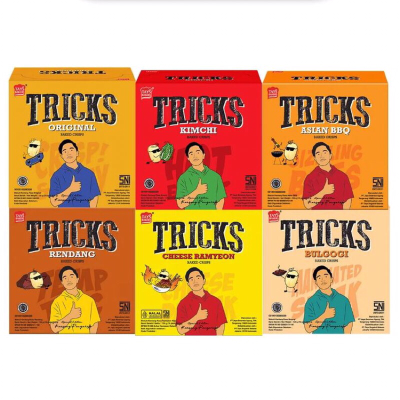 

Tricks Baked Crisps 60 gr