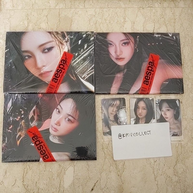 AESPA Drama Album - Giant Ver + POB Ktown4U