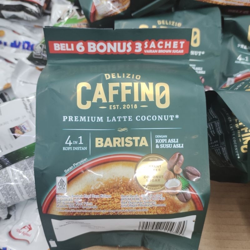 

caffino 4in1 barista latte coconut 9sachet