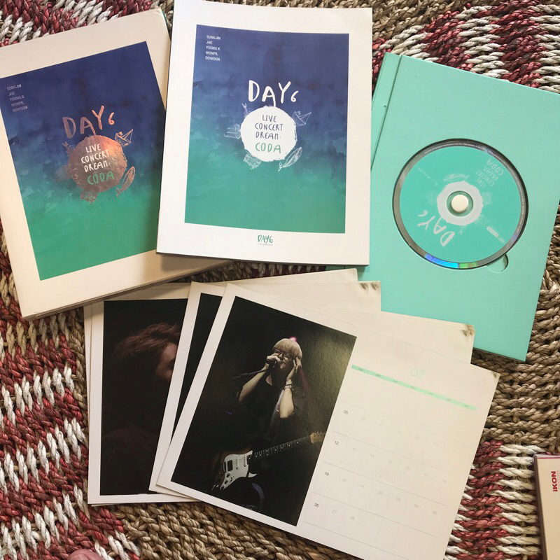 [READY STOCK] DAY6 DVD CODA LIMITED JAE YOUNGK SUNGJIN DOWOON WONPIL