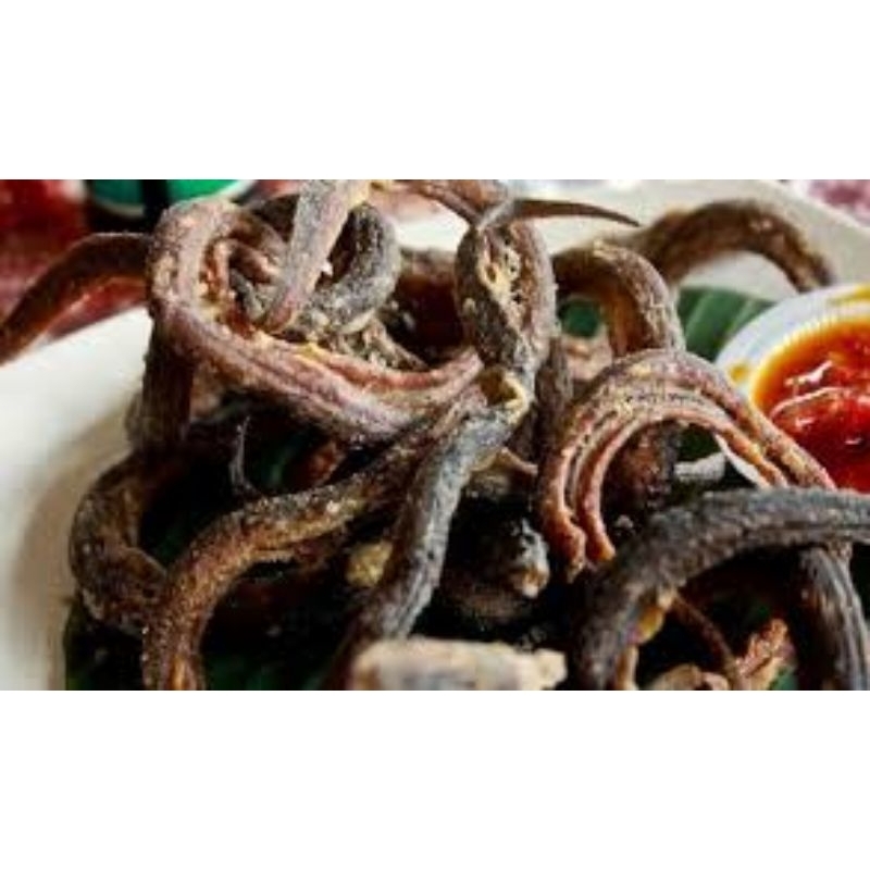 

crespy belut kering balado